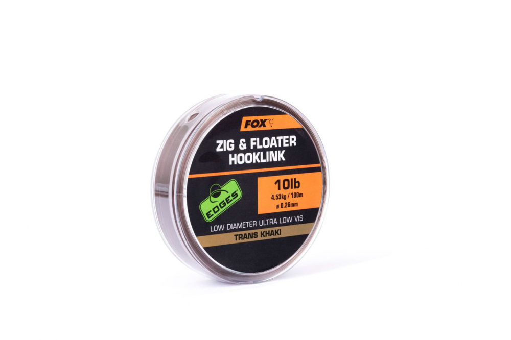 Поводочный материал Fox Zig & Floater Hooklink Trans Khaki 12lb [2]