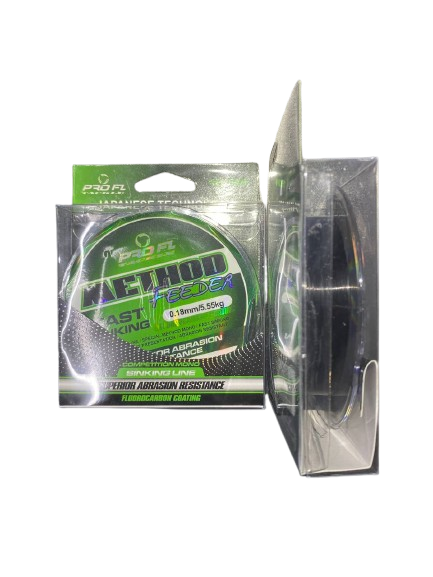 Леска PRO FL METHOD FEEDER fast sink verde 0.28mm/12.16kg/150m [2]
