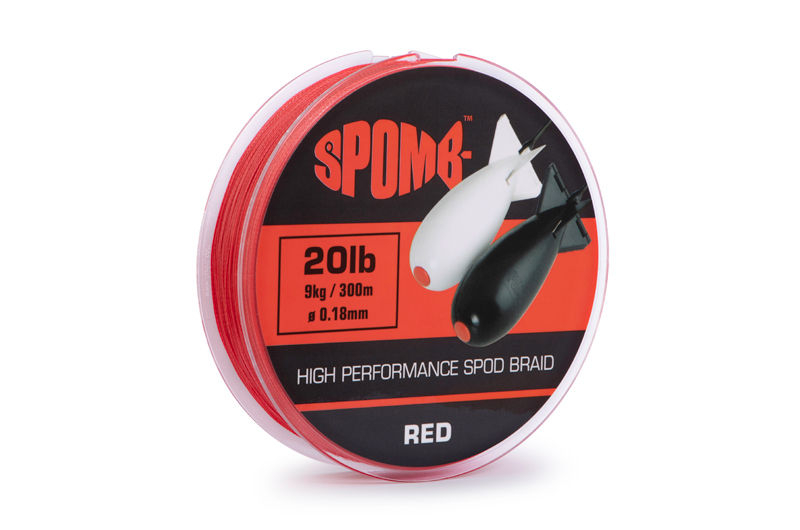 Fir Textil Fox pentru Spomb Braid 300m, 9kg, 20lb, Red 0.18mm [2]
