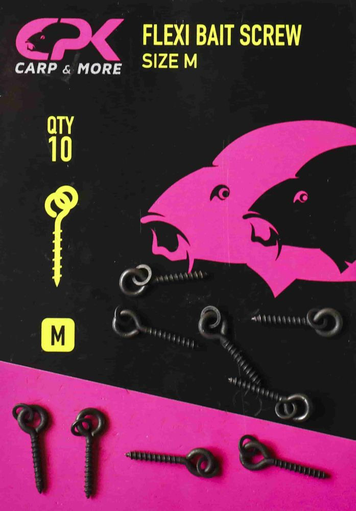 FLEXI BAIT SCREW 9mm Size M(10buc) [1]