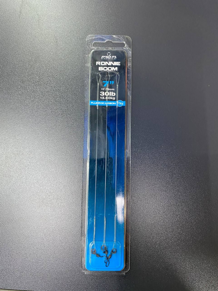 Поводок готовый PRO FL RONNIE BOOM 7" 30LB [1]