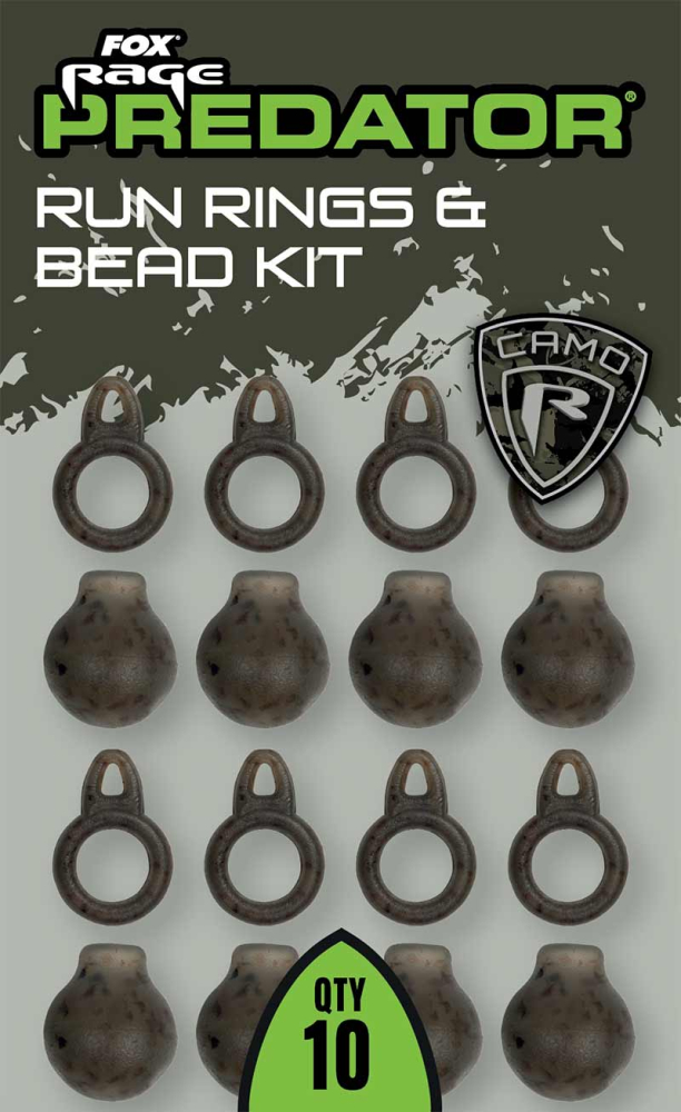FOX Rage Predator Camo Run Rings & Bead Kit 10buc. [2]