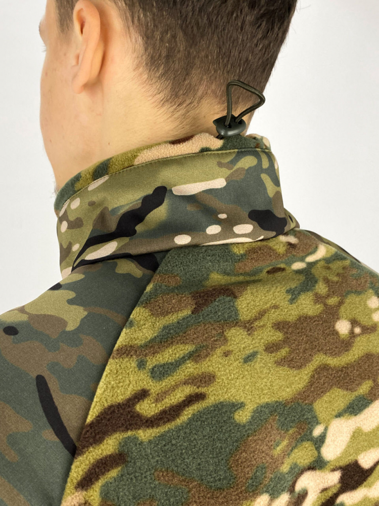 Geaca flis tactical FLEECE 320 POLAR, ТТХ multicam, cu amplificare softshell (54) [5]