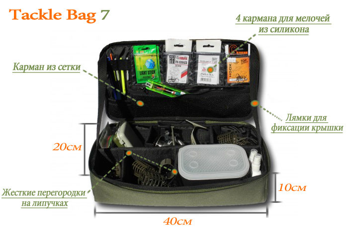 Сумка для снастей LeRoy Tackle Bag 7 [3]
