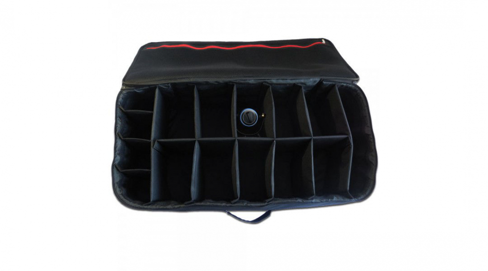 Geanta pentru 10 mulinete LeRoy Reel Case 10 negru [3]