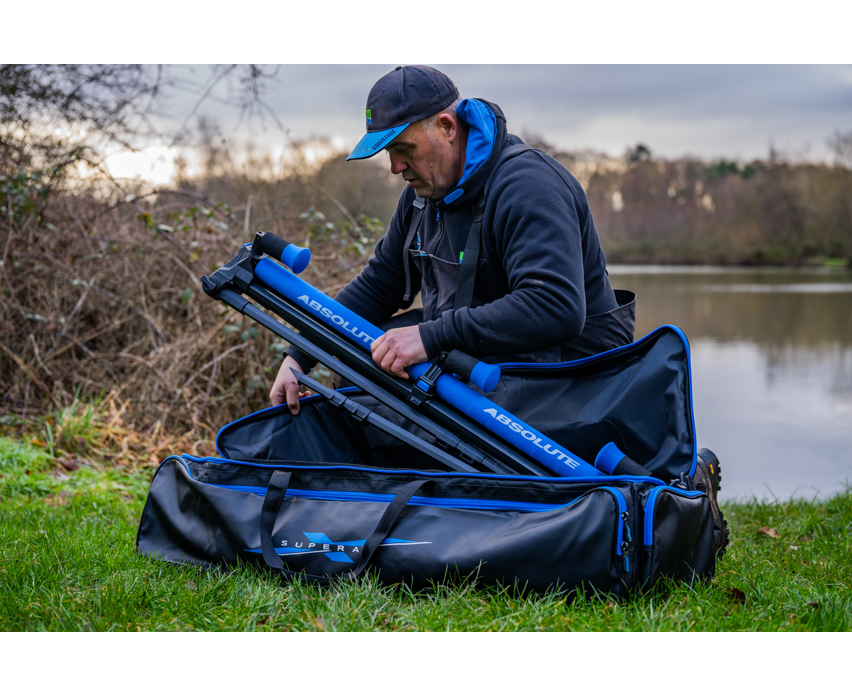 Geanta Preston Supera X Roller And Roost XL, 122x32x23cm [13]