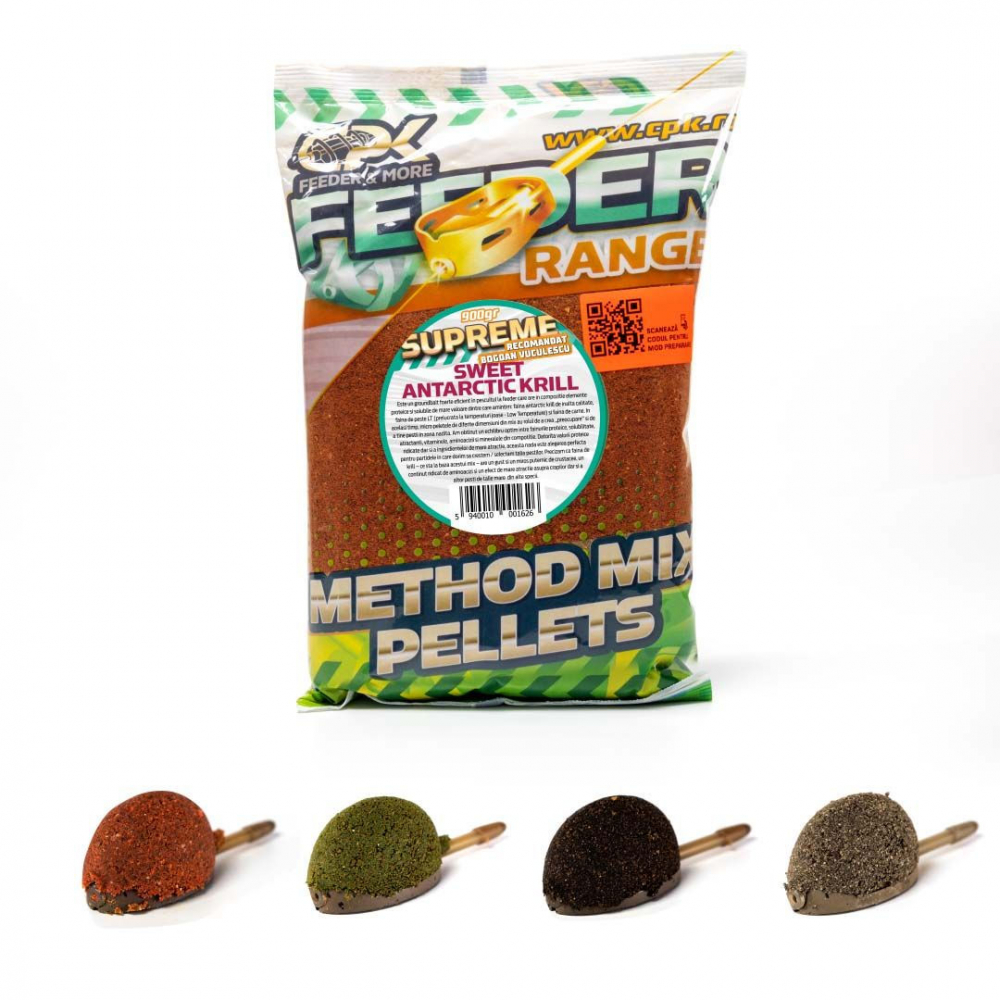 Groundbait Method Feeder SUPREME BLACK 900g CPK [1]