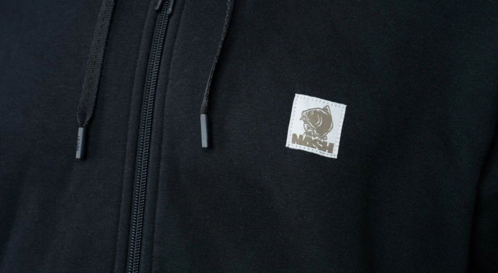 Hanorac cu fermoar NASH Make It Happen Badge Black, mărimea XXL [3]