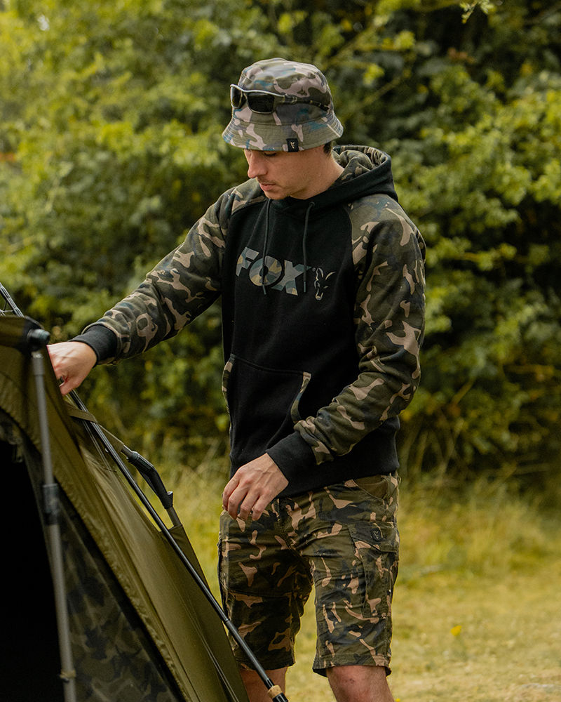 Батник Fox Black/Camo Raglan Hoody 2XL [4]