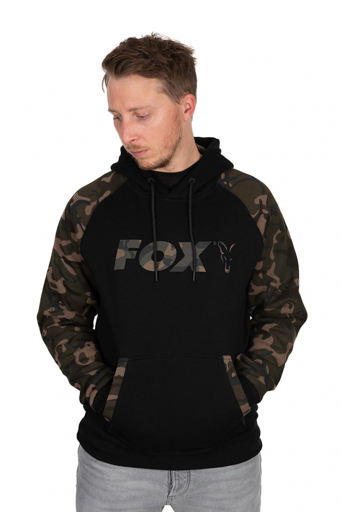 Hanorac Fox Black/Camo Raglan Hoody XL [1]