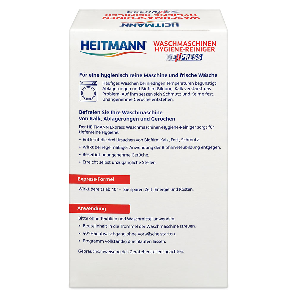 HEITMANN Express - гигиенический очиститель для стиральной машины 250 г [2]
