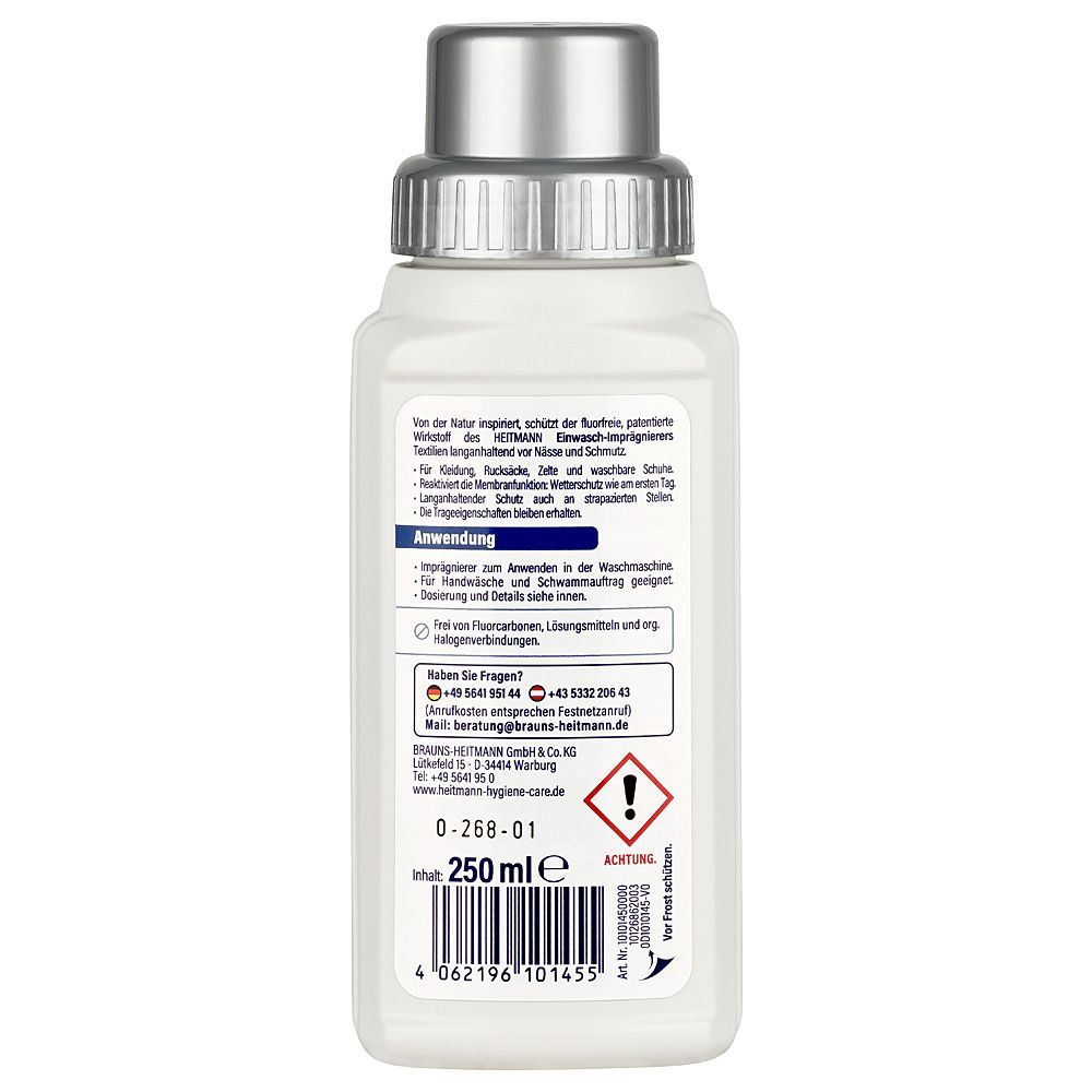 HEITMANN - Solutie impregnare si impermeabilizare rufe sport, 250 ml [2]