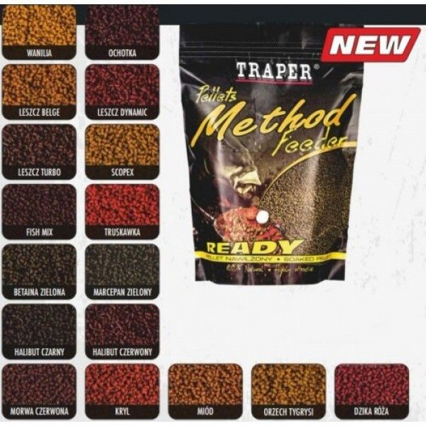 Hrana pentru peste Traper Metod Feeder READY 750 g VANILLA [1]