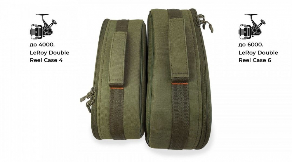 Husa pentru 2 mulinete LeRoy Double Reel Case 6 [4]