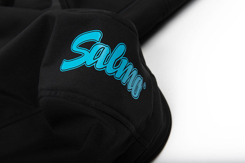 Jacheta SOFT SHELL SALMO JACKET, BLACK & BLUE [8]