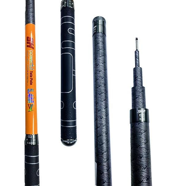 Lanseta 8H CU INELE Powerful Tele Pole 6.3m, 80-160g, sec. 6 [1]