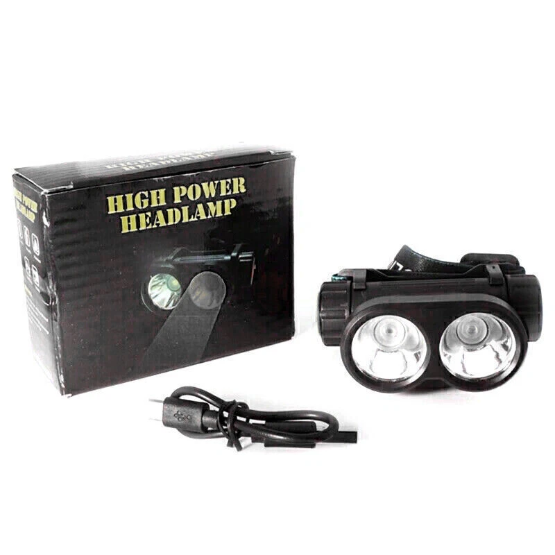 Lanterna frontala cu acumulator 2LED [2]