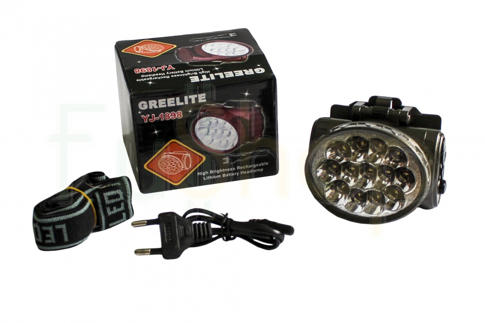 Налобный фонарик Yajia 13LED [2]