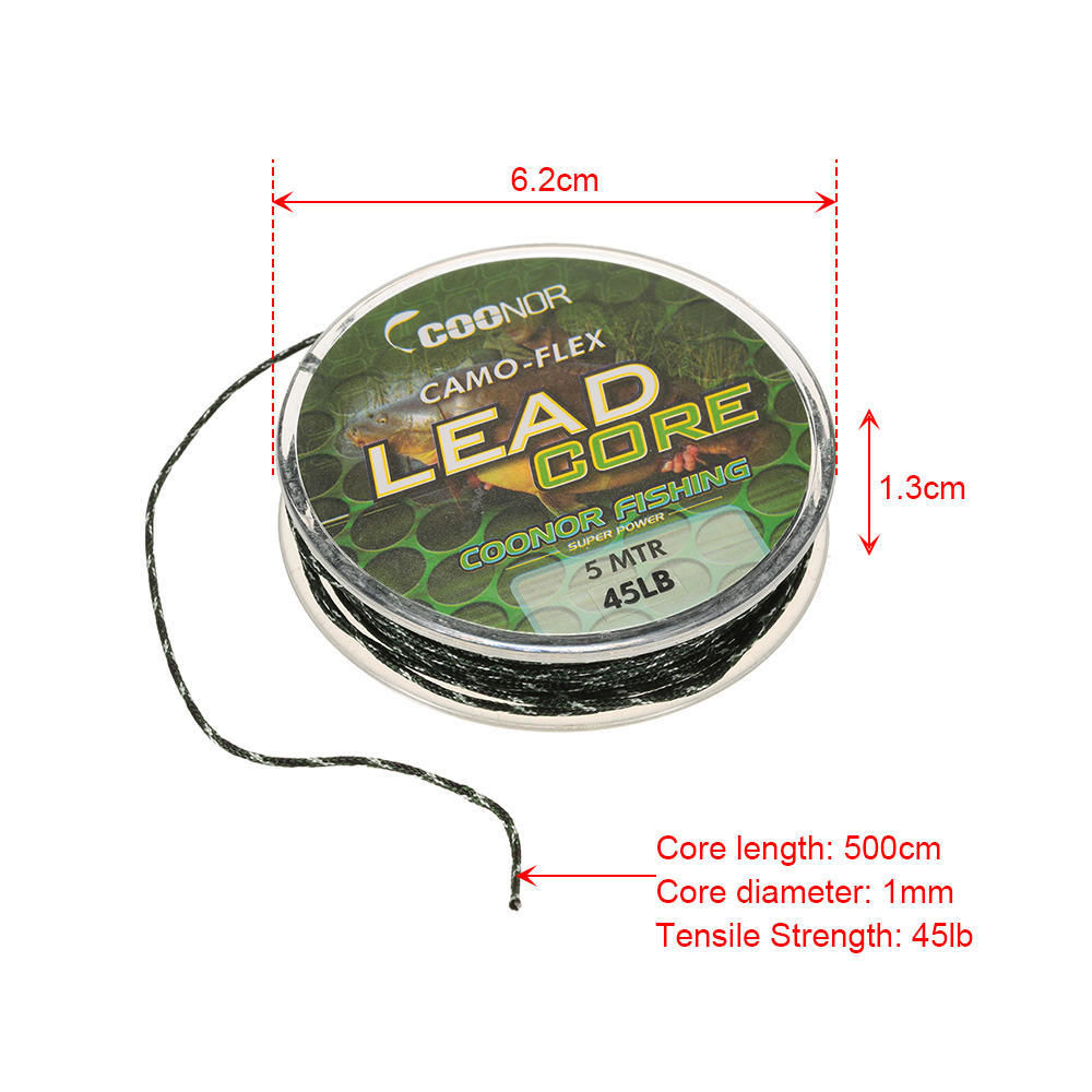 Leadcore COONOR 5м 45LB (зеленый) [4]