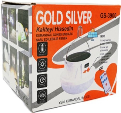 LED Bec GOLD SILVER GS-3900 cu telecomanda [3]