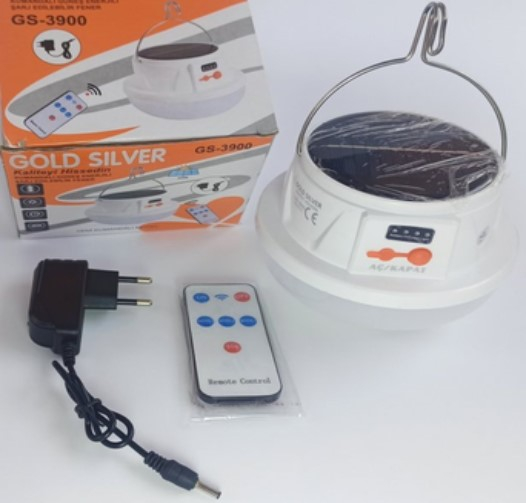 LED Bec GOLD SILVER GS-3900 cu telecomanda [2]