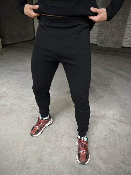 Lenjerie termica complect ТТХ bumbac negru (L) [4]