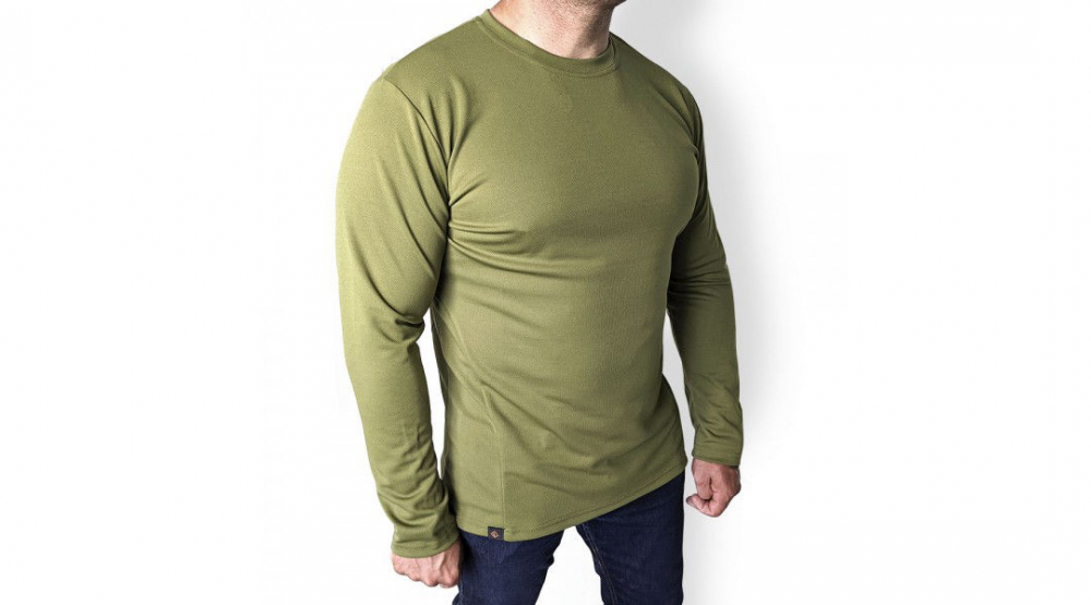 Longsliv LeRoy CoolPass Olive (XL) [3]