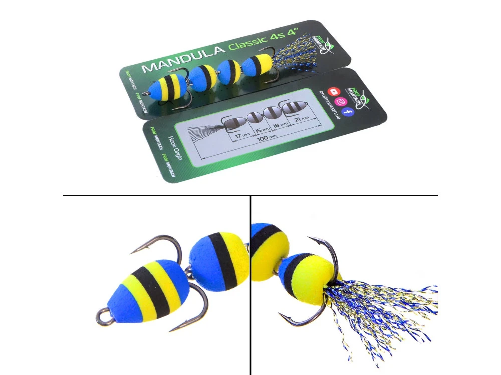 Mandula PROFMONTAZH CLASSIC 4 segmente , 4" #901 [2]