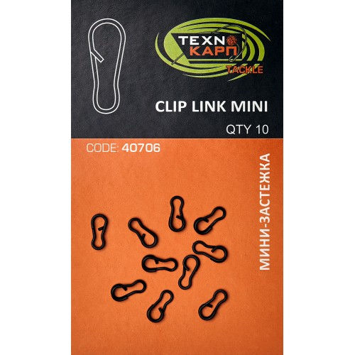 Mini-carabin "Clip link mini" amb/10buc [1]