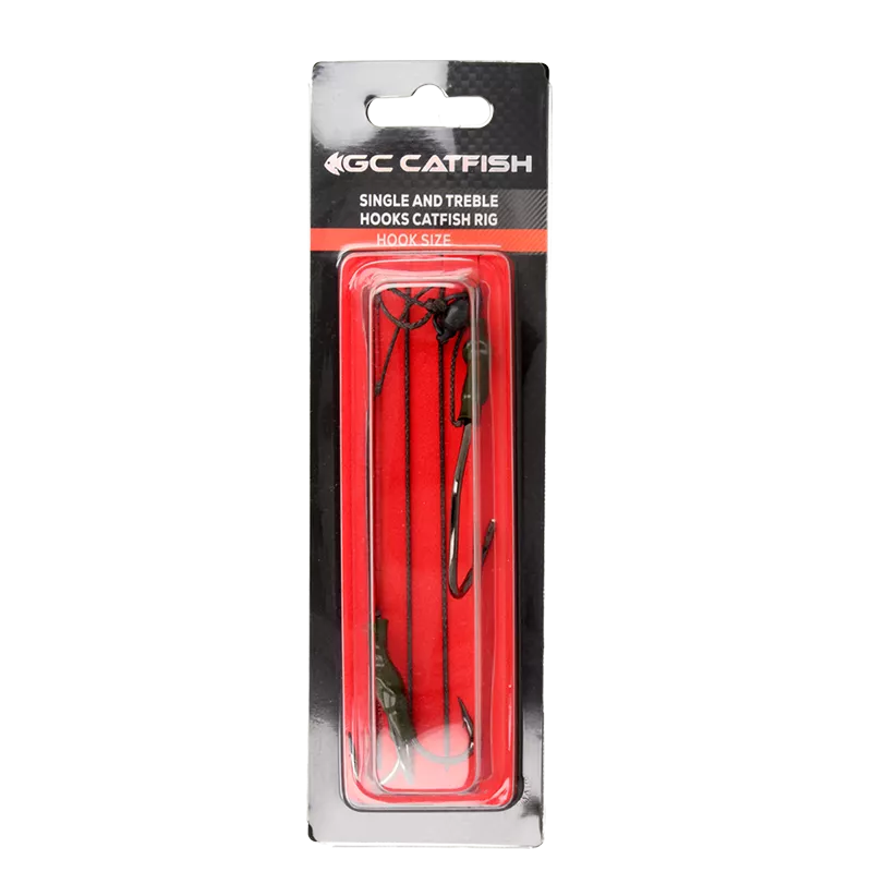 Снасть сомовая GC Single and Treble Catfish Rig 8/0 [2]