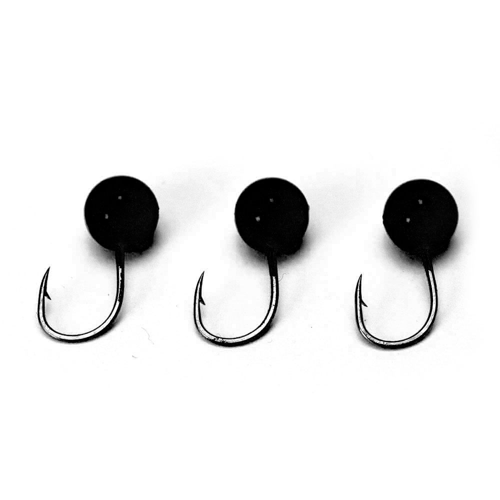 Mormisca Crap Classic cirlig chrom negru #6 - 2 g [1]