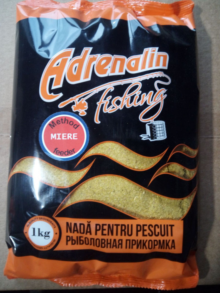 Прикормка Adrenalin Fishing Method Мед 1KG [1]