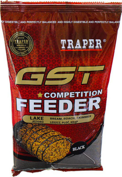 Прикормка GST Competition Feeder PLOC Black 1kg [1]