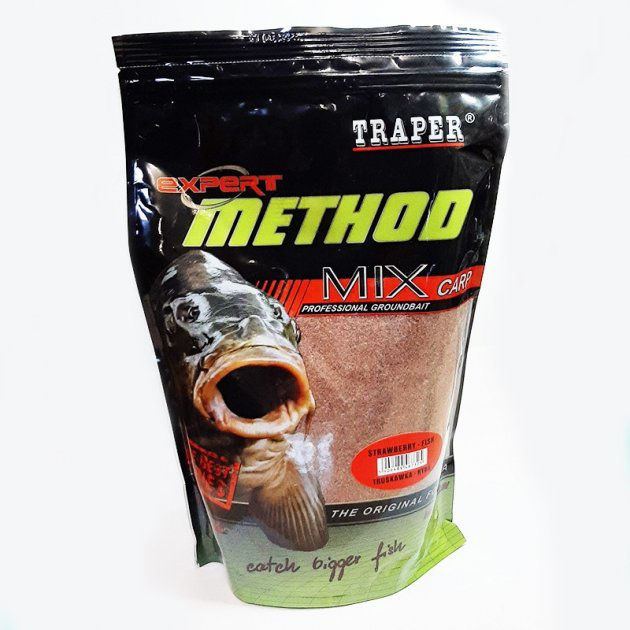 Прикормка METHOD MIX Клубника 1kg [1]