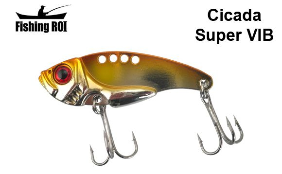  Naluca metalica FISHING ROI Cicada Super Vib color 8, 10g  [1]