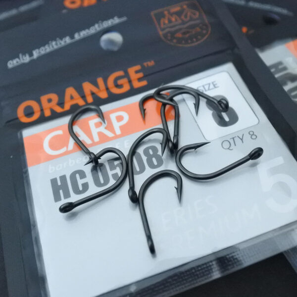 ORANGE крючок карповый (тефлоновый, премиум) серия 5 №4 HC0504 [2]