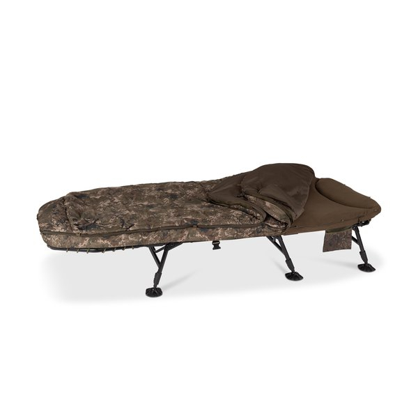 Pat + Sac De Dormit Nash MF60 Indulgence 5 Season Sleep System SS4, 8Legs Camo, 212x83x38cm [3]