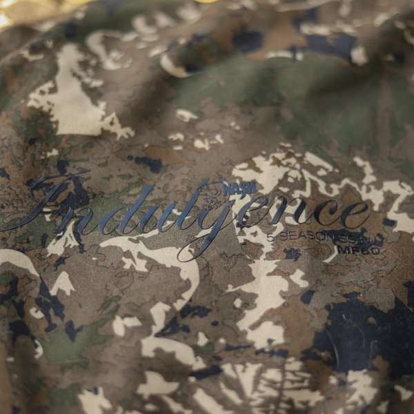 Pat + Sac De Dormit Nash MF60 Indulgence 5 Season Sleep System SS4, 8Legs Camo, 212x83x38cm [4]