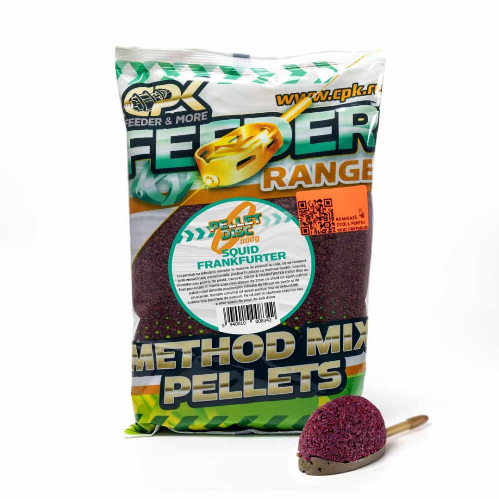 Pelet Disc Feeder RED SQUID 800g CPK [1]