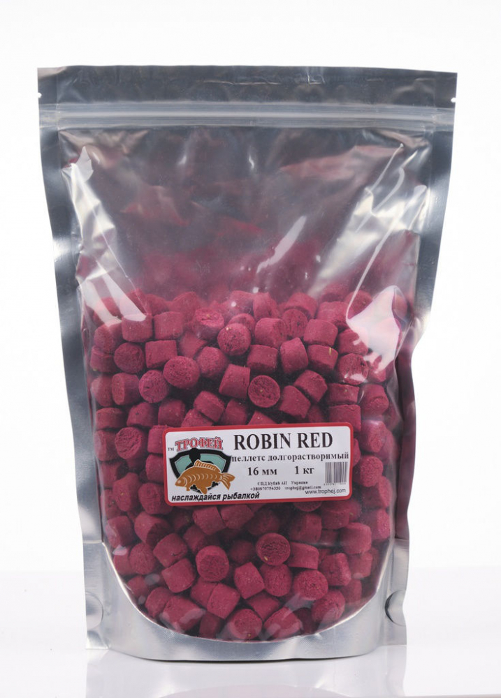 Pellets incet solubil Robin Red 16mm 1kg TRAFEI [1]