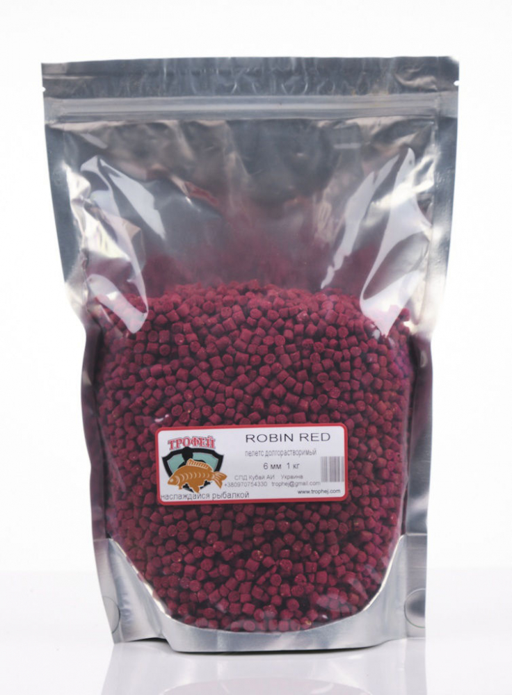 Pellets incet solubil Robin Red 6mm 1kg TRAFEI [1]