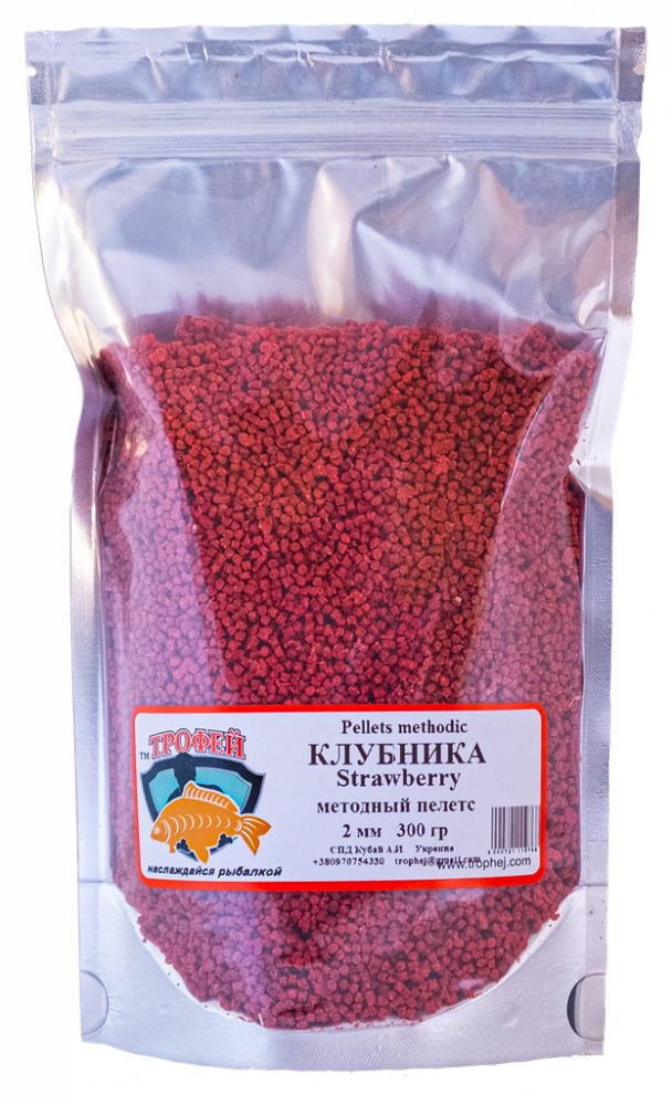Pellets method capsuna 2mm 300gr TRAFEI [1]