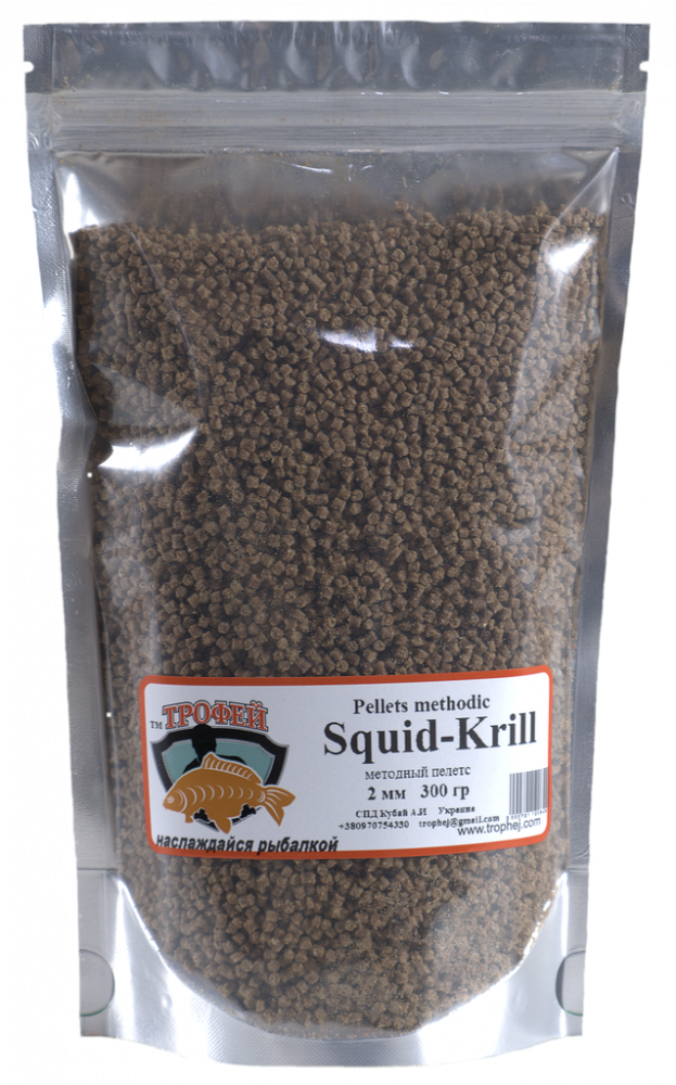 Pellets method Squid-Krill 2mm 300gr TRAFEI [1]