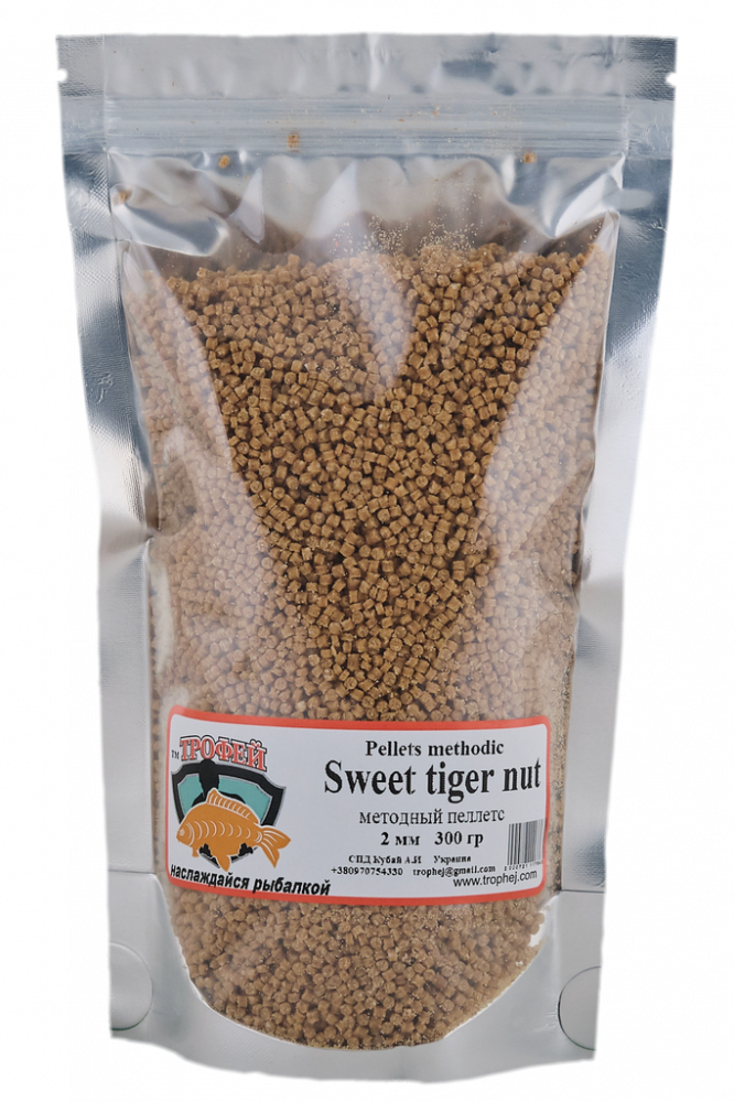 Pellets method Sweet Tiger Nut 2mm 300gr TRAFEI [1]