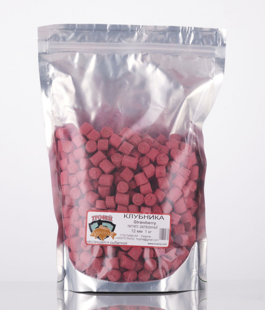 Pellets prafuitor capsuna 12mm 1kg TRAFEI [1]