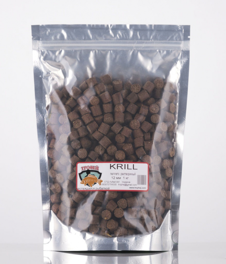 Pellets prafuitor Krill 12mm 1kg TRAFEI [1]