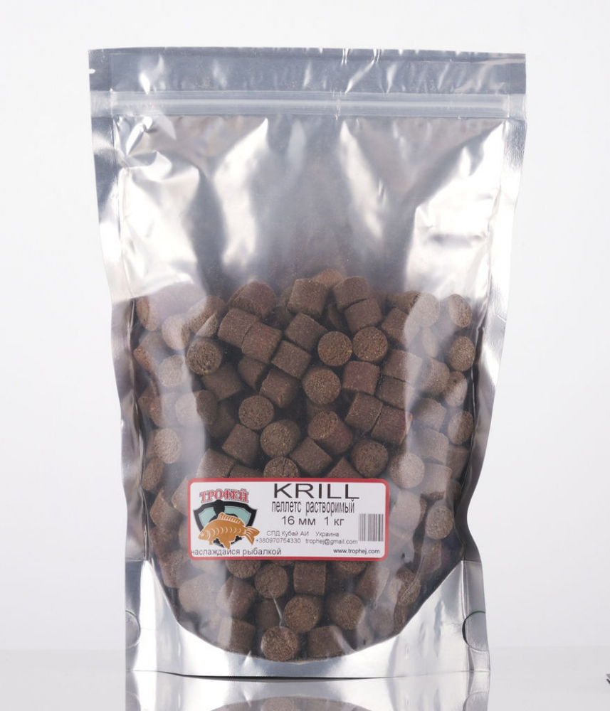 Pellets prafuitor Krill 16mm 1kg TRAFEI [1]