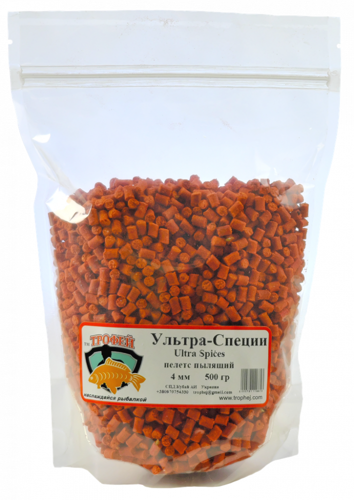 Pellets prafuitor ultra-condimente 4mm 0.5kg TRAFEI [1]