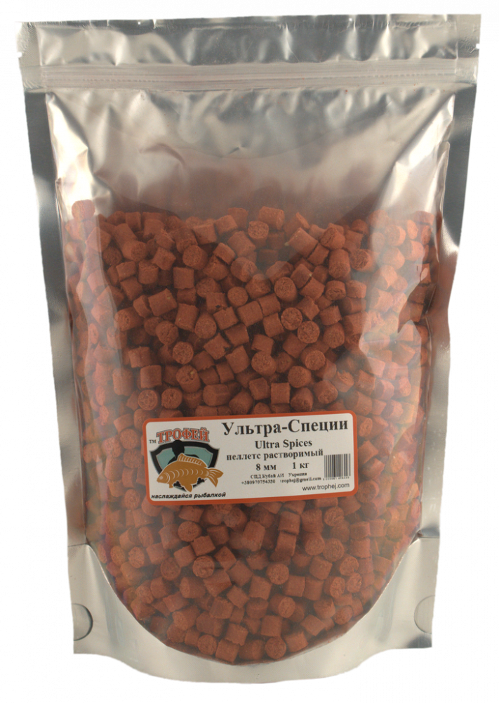 Pellets prafuitor ultra-condimente 8mm 1kg TRAFEI [1]