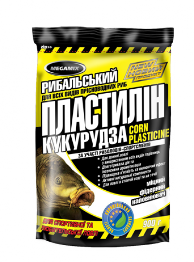 Пластилин MEGAMIX 0.5kg Кукуруза [1]